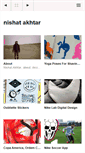 Mobile Screenshot of nishatakhtar.com